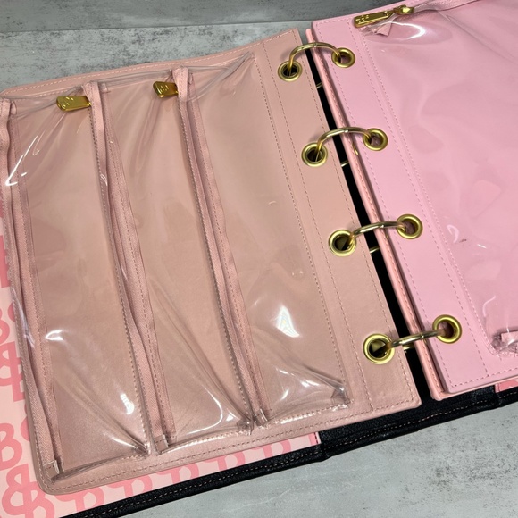 Beauty Binder Makeup Organizer with 3 See Through Files, Cosmetic Display - Picture 6 of 16